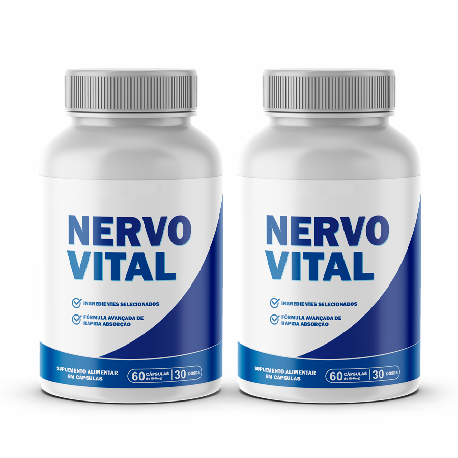 Nervo Vital Original 60 Cápsulas - Nervos e Articulações