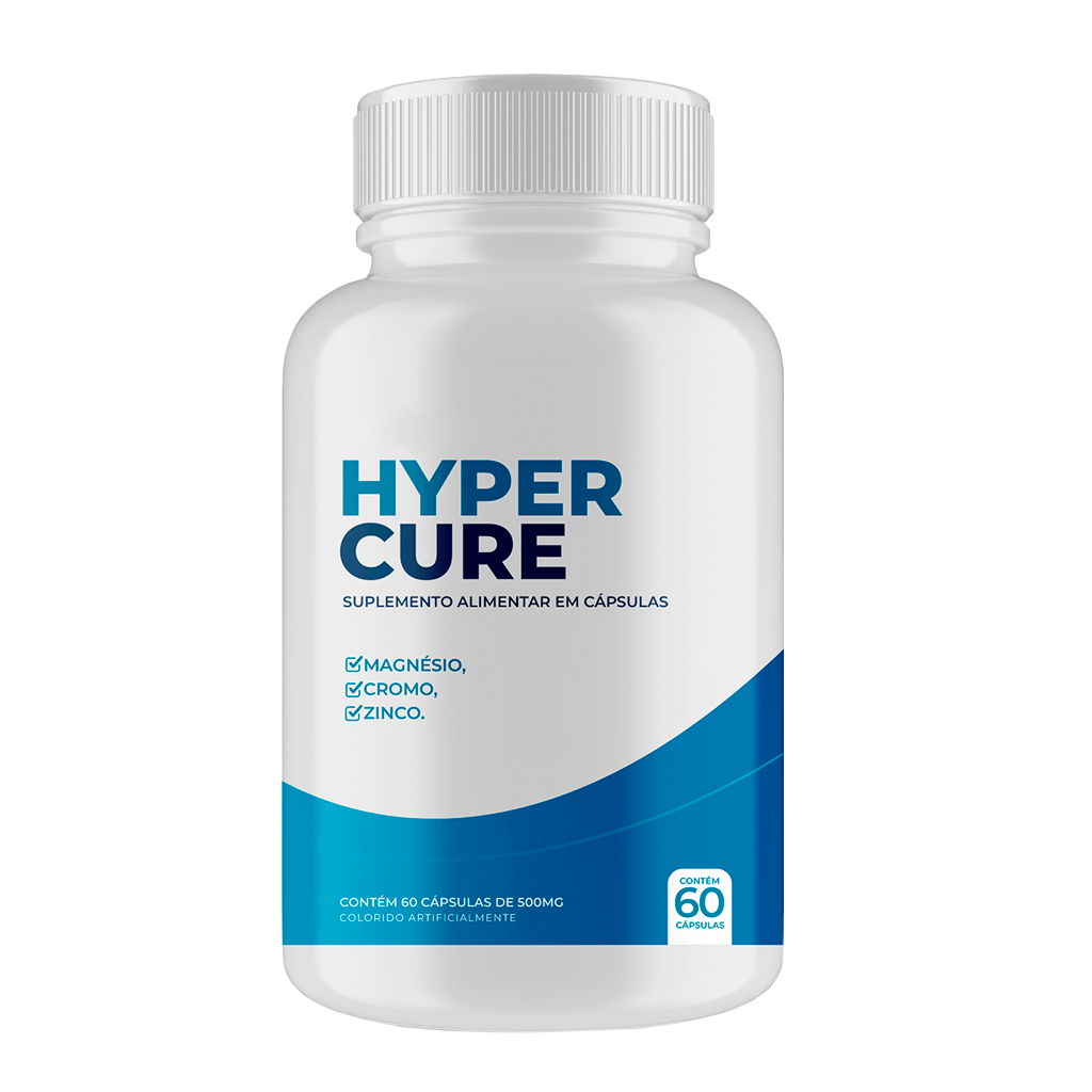 Hyper Cure Original 60 Cápsulas - Leia a descrição para mais informações